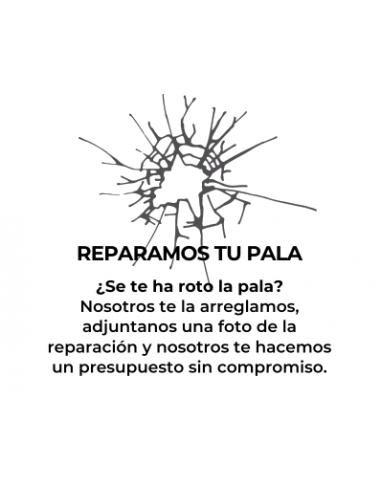 Reparación de palas de carbono