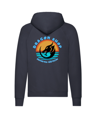 Sudadera con capucha de algodón Dragon Shop
