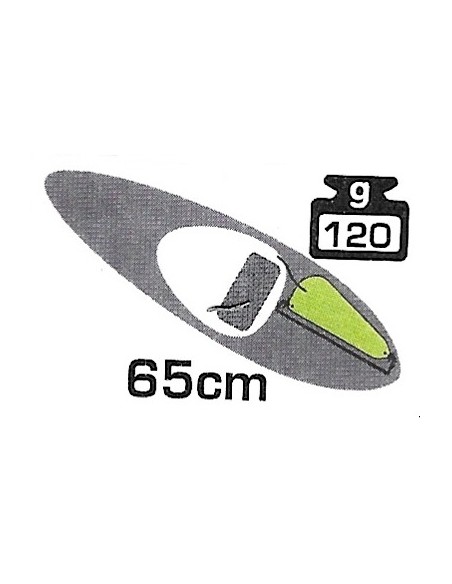 Globo flotabilidad lateral trasero pequeño 25 litros (K-Gear)