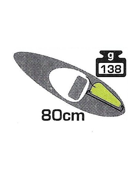 Globo flotabilidad lateral trasero mediano 35 litros (K-Gear)