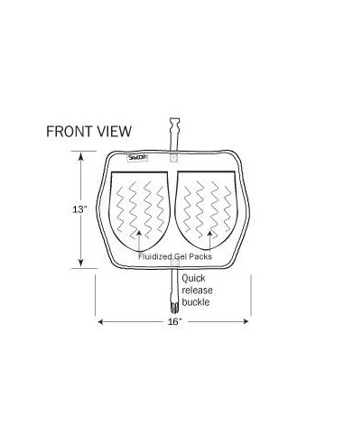 Asiento air cushion para Dragon Boat (Skwoosh)